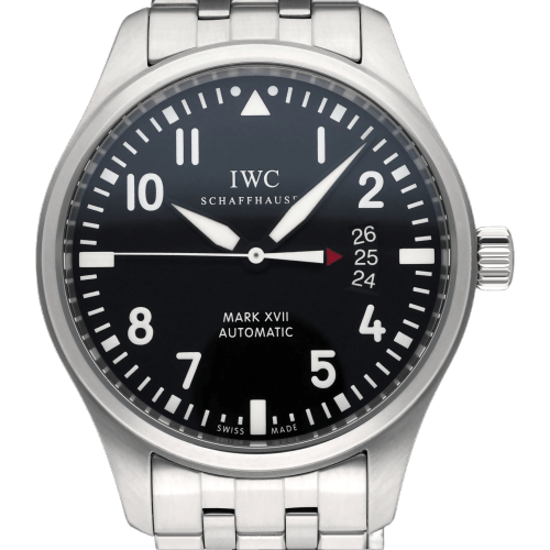 Montre IWC - Montre Pilot Mark XVII IW326504 en acier 58 Facettes IWC/PLT/009