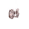 Boucles d'oreilles Art déco - Boucles d'oreilles en platine et diamants 58 Facettes 50480