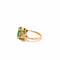Bague 55 Bague en or jaune avec émeraude colombienne et diamants 58 Facettes 50481