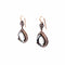 Boucles d'oreilles Boucles d'oreilles en or jaune, argent, aigue-marine et diamants 58 Facettes 50482