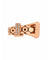 53 Bague ceinture serpent en or rose 18 kt et diamants 58 Facettes c337re