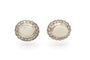 Boucles d'oreilles Boucles d'oreilles vintage en or jaune 18 carats, opales et diamants 58 Facettes 13450