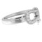 Bague 52 Fred Force 10 - Bague en or blanc et diamants 58 Facettes A1844