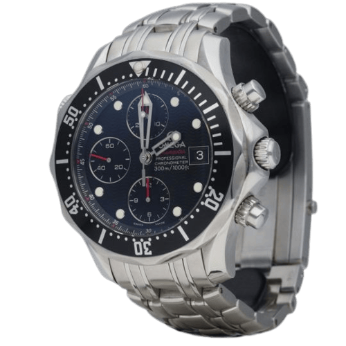 Montre Omega Seamaster - Montre Diver 300M Chronograph en acier 58 Facettes MT47378