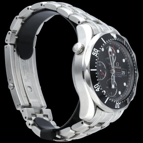 Montre Omega Seamaster - Montre Diver 300M Chronograph en acier 58 Facettes MT47379