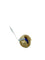 Bague et pendentif en or jaune, diamants et saphirs, certifiés IGI 58 Facettes PA1523