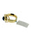 Bague et pendentif en or jaune, diamants et saphirs, certifiés IGI 58 Facettes PA1523