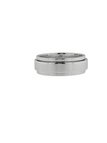 57 Piaget Possession - Bague large en or blanc 18 carats 58 Facettes A2107