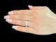57 Piaget Possession - Bague large en or blanc 18 carats 58 Facettes A2107