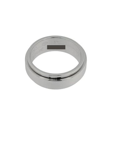 57 Piaget Possession - Bague large en or blanc 18 carats 58 Facettes A2107
