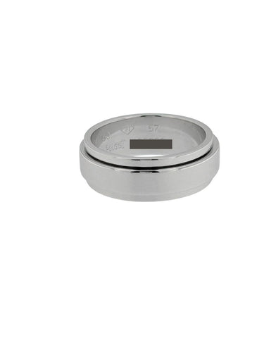 57 Piaget Possession - Bague large en or blanc 18 carats 58 Facettes A2107