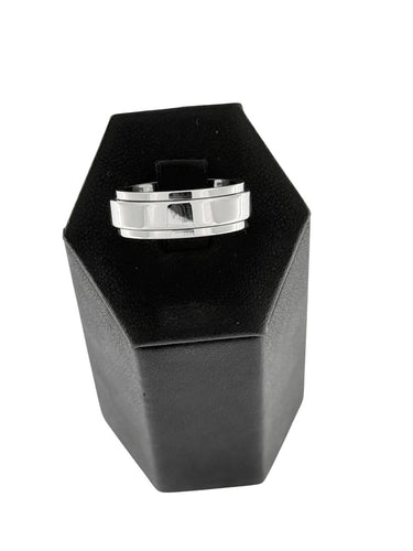 57 Piaget Possession - Bague large en or blanc 18 carats 58 Facettes A2107