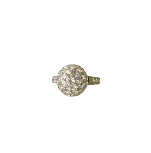 51 Van Cleef & Arpels Icône - Bague solitaire diamant 1,01 ct 58 Facettes jnci142