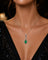Pendentif Imperial Heritage - Pendentif en or blanc, diamants et émeraude 58 Facettes 50484