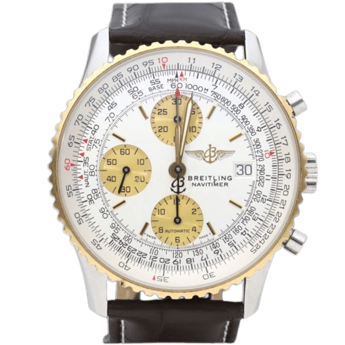Montre Breitling Navitimer - Montre Old Navitimer II en or jaune et acier 58 Facettes MT47263
