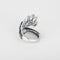 53 Boucheron Héra, Le Paon - Bague en or gris, saphirs et diamants 58 Facettes 58FC61