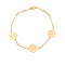Bracelet Poiray Cœur entrelacé - Bracelet multi en or jaune 58 Facettes 35883