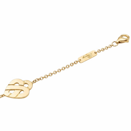 Bracelet Poiray Cœur entrelacé - Bracelet multi en or jaune 58 Facettes 35883
