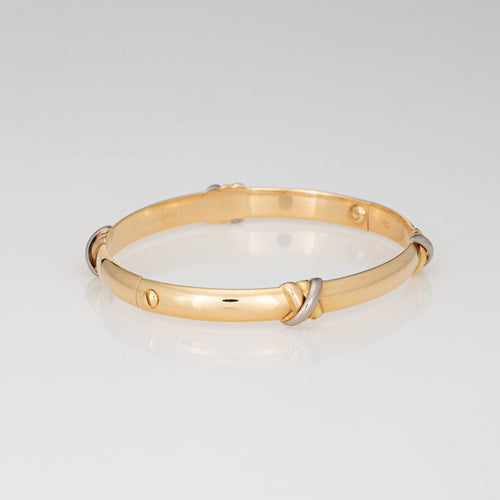 Bracelet Cartier Trinity - Bracelet jonc en or jaune 18 carats 58 Facettes G13611