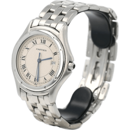 Montre Cartier Cougar - Montre en acier 58 Facettes MT43966