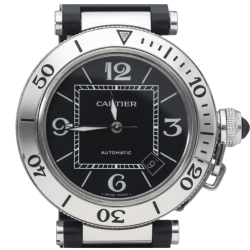 Montre Cartier Pasha Seatimer - Montre en acier 58 Facettes MT47457