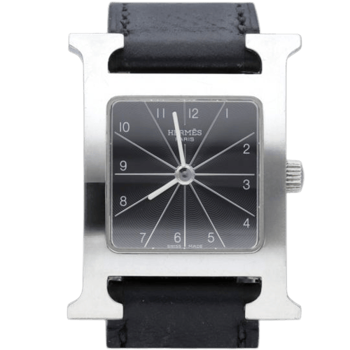 Montre Hermès Heure H - Montre en acier 58 Facettes MT45406
