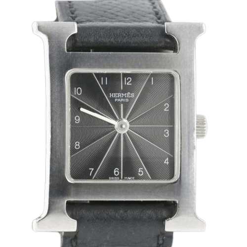 Hermès Heure H - Montre en acier 58 Facettes MT45406