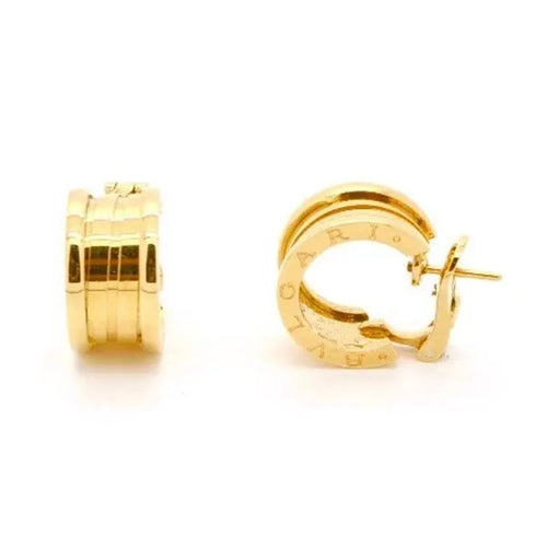 Boucles d'oreilles Bulgari B.zero1 - Boucles d'oreilles en or jaune 58 Facettes 560c26_M