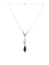 Collier Art déco - Collier négligé en platine, saphir et diamants 58 Facettes 01378