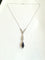 Collier Art déco - Collier négligé en platine, saphir et diamants 58 Facettes 01378