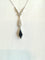 Collier Art déco - Collier négligé en platine, saphir et diamants 58 Facettes 01378