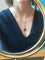 Collier Art déco - Collier négligé en platine, saphir et diamants 58 Facettes 01378