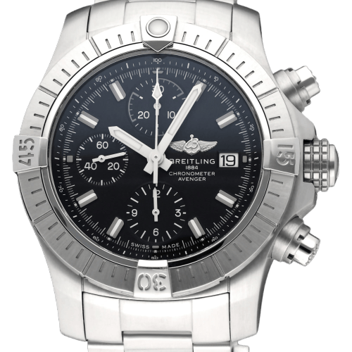 Montre Breitling - Montre Super Avenger A13385 acier 2023 58 Facettes BTL/AVG/082