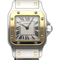 Montre Cartier Santos Galbée - Montre en or et acier 58 Facettes CRT/SNT/010