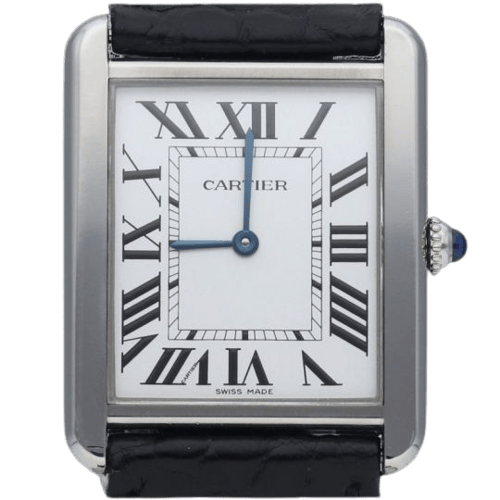 Montre Cartier Tank Solo - Montre en acier 58 Facettes MT47468