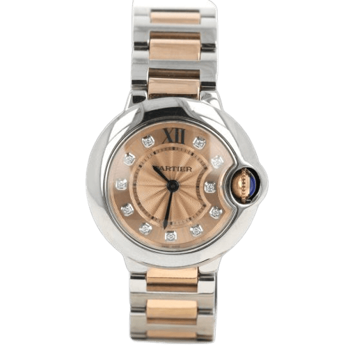 Montre Cartier Ballon Bleu - Montre en or jaune et acier 58 Facettes MT47478