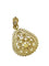 Pendentif traditionnel portugais en or jaune 19 carats 58 Facettes P1830D