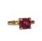 50 Tiffany & Co. Paloma Picasso - Bague en or jaune et tourmaline rubellite 58 Facettes ring