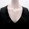 Necklace 14K gold chain necklace and black diamonds 58 Facettes 11167