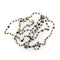 Necklace 14K gold chain necklace and black diamonds 58 Facettes 11167