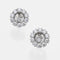 Boucles d'oreilles Chopard Happy Diamonds - Boucles d'oreilles en or blanc et diamants 58 Facettes 283