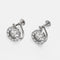Boucles d'oreilles Chopard Happy Diamonds - Boucles d'oreilles en or blanc et diamants 58 Facettes 283