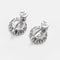 Boucles d'oreilles Chopard Happy Diamonds - Boucles d'oreilles en or blanc et diamants 58 Facettes 283