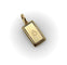 Mechanical birthday pendant in 14K gold and enamel 58 Facettes 11173
