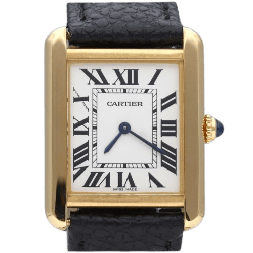 Cartier Tank Solo - Montre en or jaune et acier 58 Facettes MT47618
