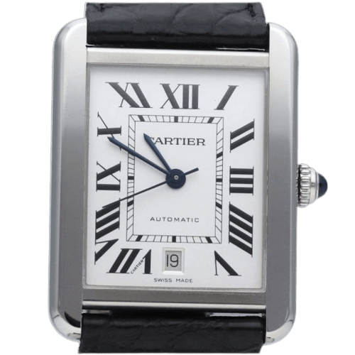 Cartier Tank Solo XL - Montre en acier 58 Facettes MT47613