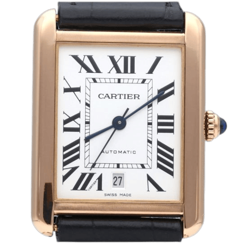Cartier Tank Solo XL - Montre en or rose 58 Facettes MT47651