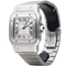 Cartier Santos Galbée XL - Montre en acier 58 Facettes MT47654