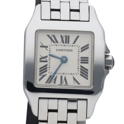Cartier Santos Demoiselle - Montre en acier 58 Facettes MT47633