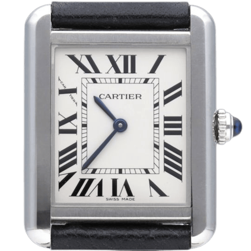 Cartier Tank Solo - Montre en acier 58 Facettes MT47635
